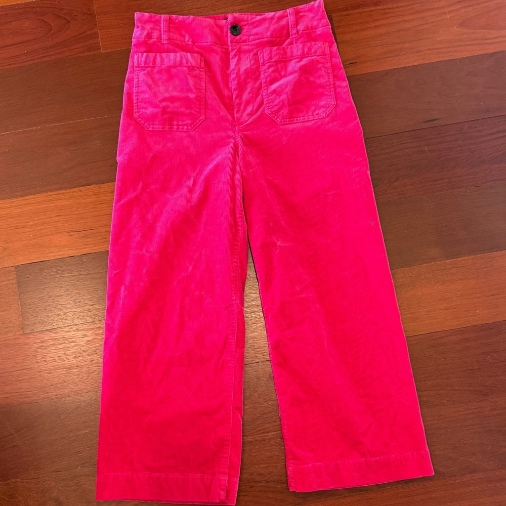 Maeve Colette Pink Corduroy 30 EUC Anthropologie